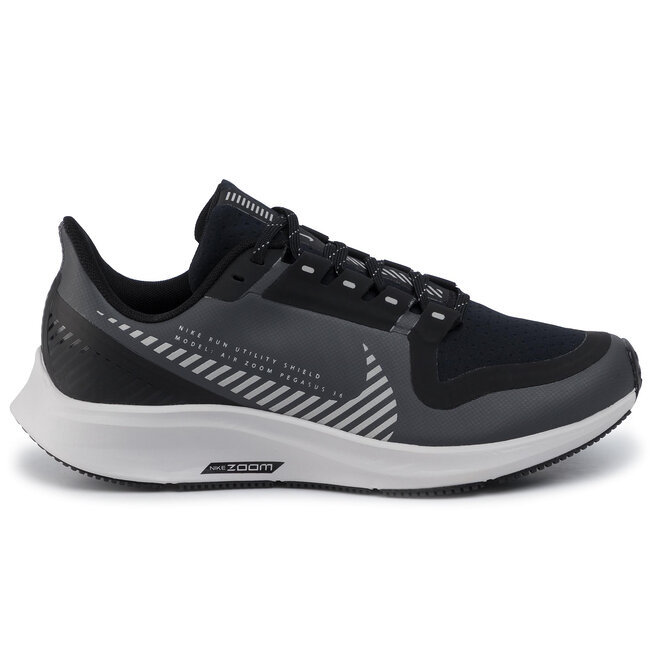Diálogo bañera sustantivo Zapatos Nike Air Zoom Pegasus 36 Shield Gs BQ5705 002 Cool  Grey/Silver/Black • Www.zapatos.es