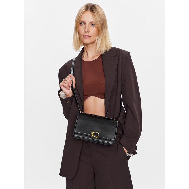 Coach Дамска чанта Coach Lx Ref C Ltr Bndt Sb CC416 B4/Black