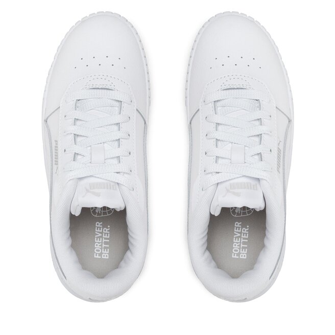 Sportcipő Puma Carina 2.0 Jr 386185 02 Puma White/White/Silver | ecipo.hu
