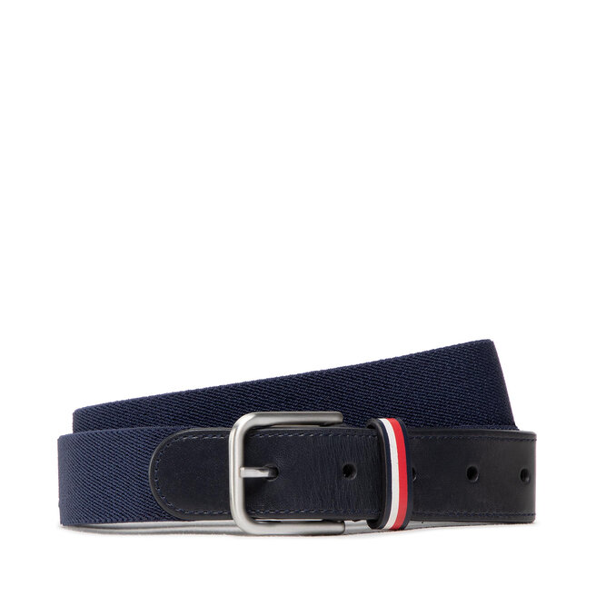 Curea pentru copii Tommy Hilfiger Elasticated Leather Belt AM0AM09610 DW6