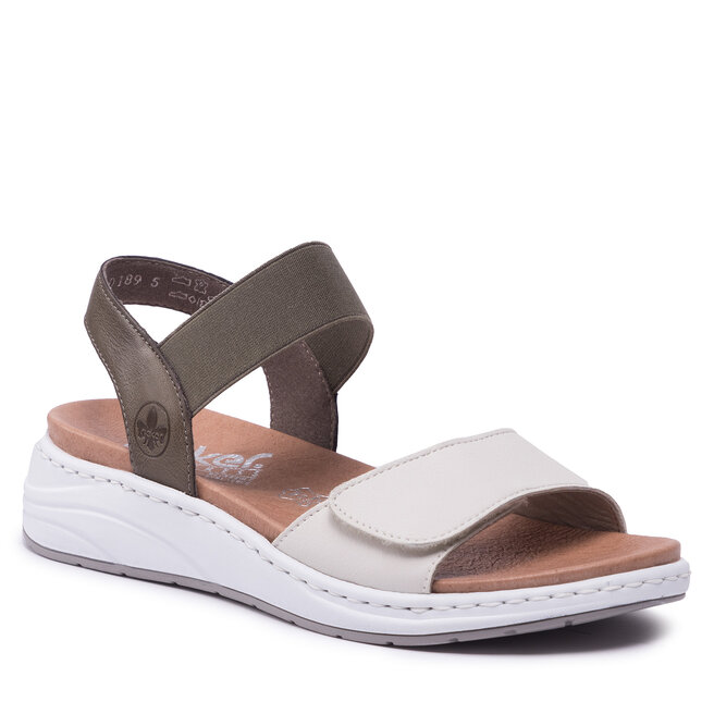 Sandale Rieker 64300-54 Weiss Kombi 64300-54 imagine noua
