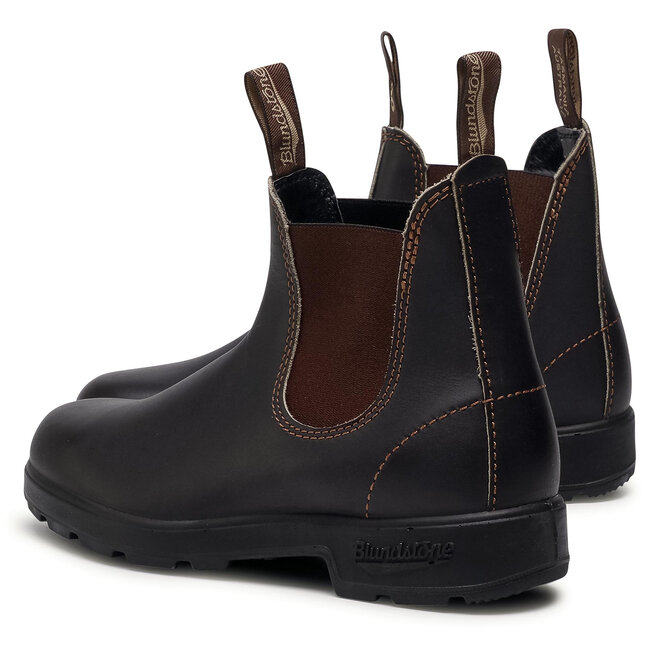 Blundstone Μποτάκια με λάστιχο Blundstone 500 Stout Brown