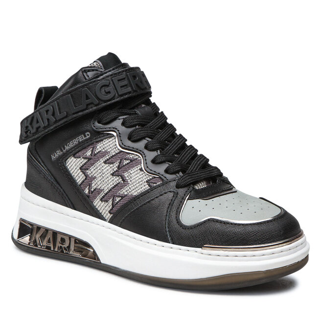 Sneakers KARL LAGERFELD KL62089 Black/Lt Grey Black/Lt imagine noua gjx.ro