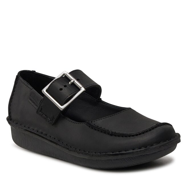 Clarks Funny Bar 26176442 Black Oily Lea evzuttya .ua