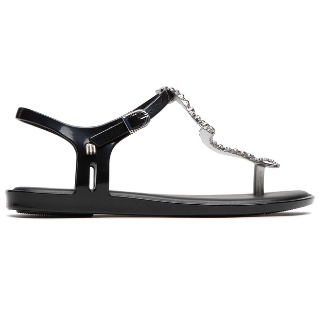 Melissa Szandál Melissa Solar + Bo.Bo Ad 33283 Black/Silver 50545