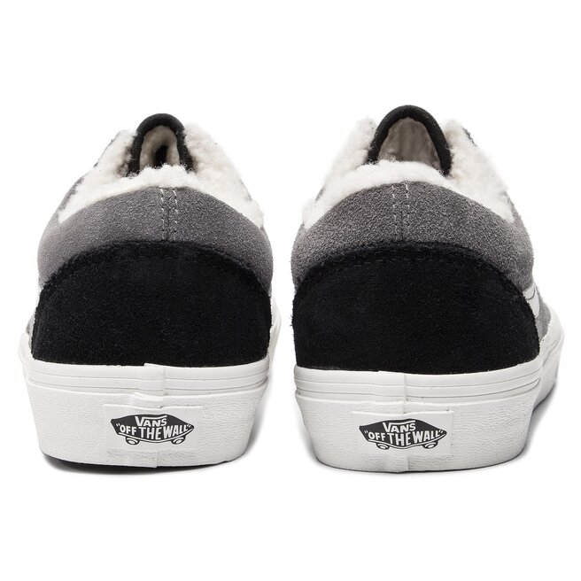 Teniszcip Vans Old Skool VN0A38G1UPE1 Suede Sherpa Black Pewt