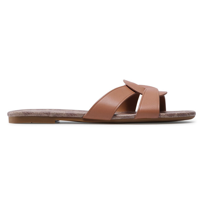 Chanclas Coach Essie Leather Sandal C2310 11002151EDC Natural zapatos.es