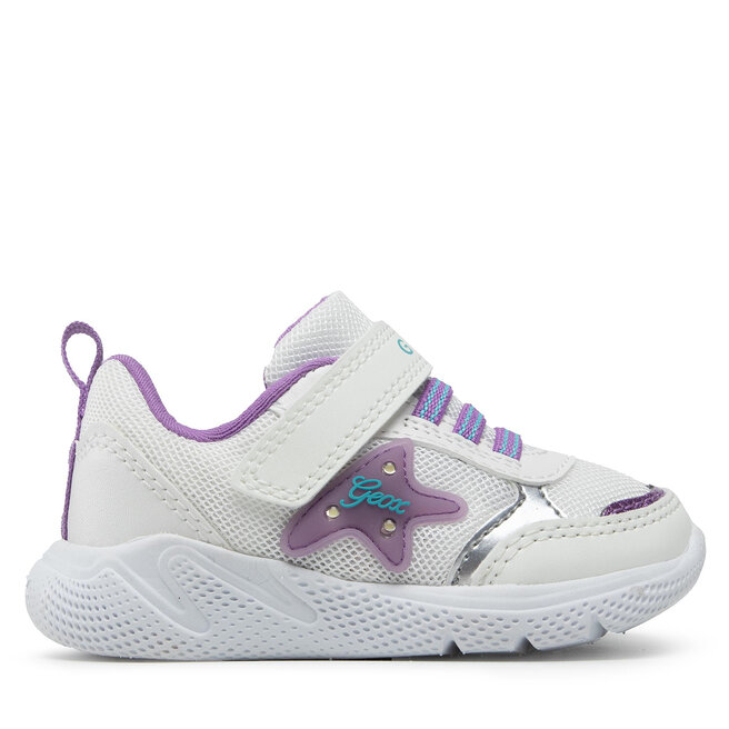 Geox Сникърси Geox B Sprintye G.D B254TD 01454 C0761 M White/Lilac