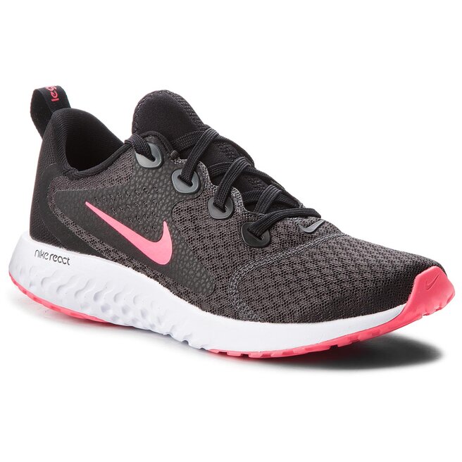 Nike Legend React GS AH9437 001 Black Racer Pink