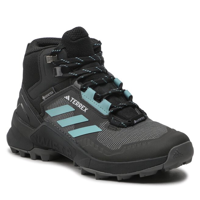 Pantofi adidas Terrex Swift R3 Mid Gtx W GORE-TEX HP8712 Cblack/Minton/Grefiv