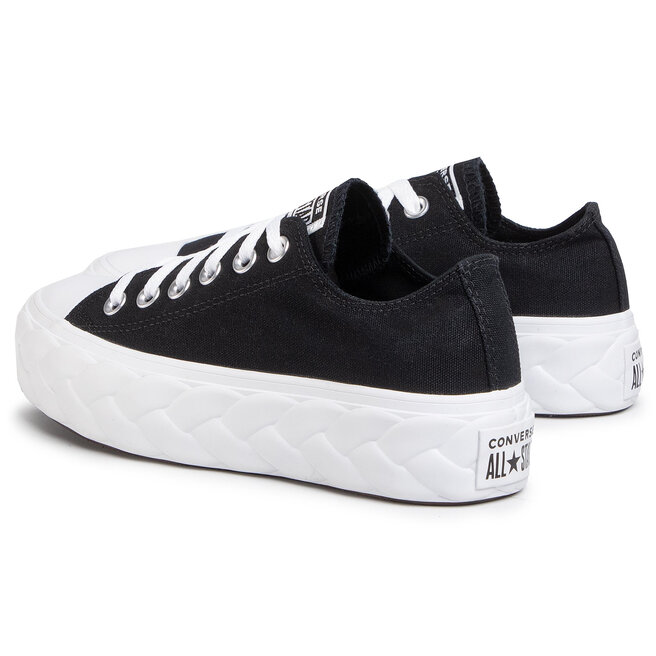 Sportbačiai Converse Ctas Lift Cable Ox 568894C Black/White/Black •  Www.eavalyne.lt