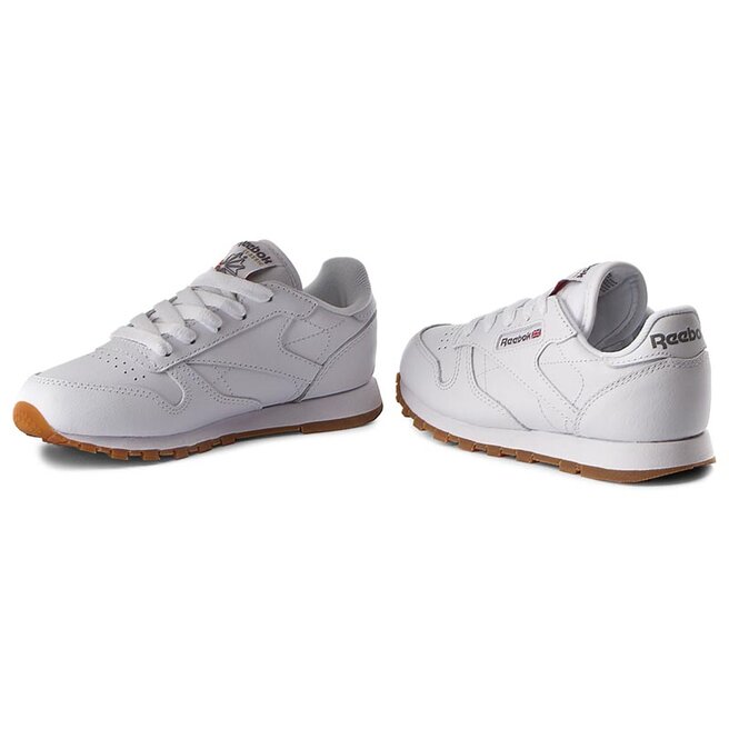 Reebok Обувки Reebok Classic Leather AR1148 White/Gum/Int