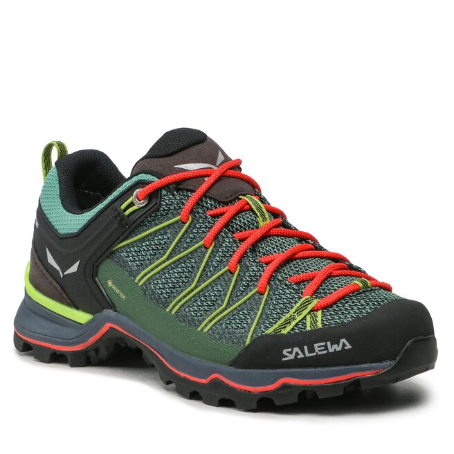 Salewa Trekkings Salewa Ws Mtn Trainer Lite Gtx GORE-TEX 61362 Feld Green/Fluo Coral 5585