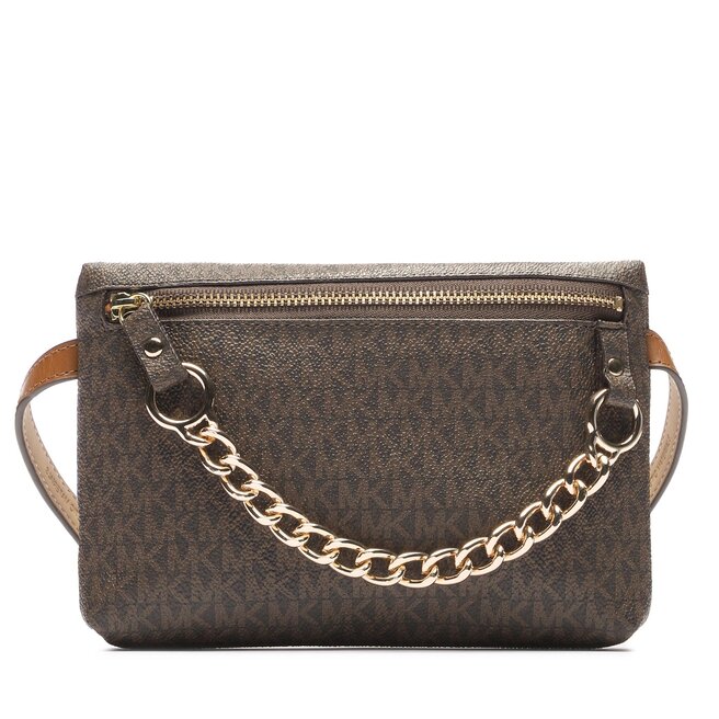 Saszetka nerka MICHAEL Michael Kors - Brązowy