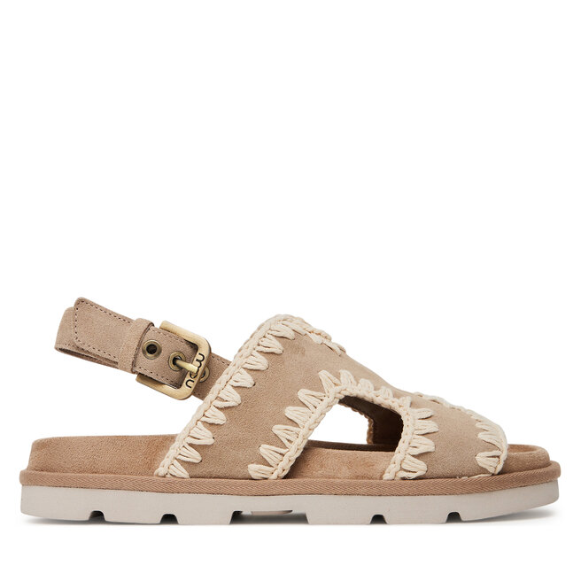 Sandały Mou Low sandal MU.SW631006A Różowy