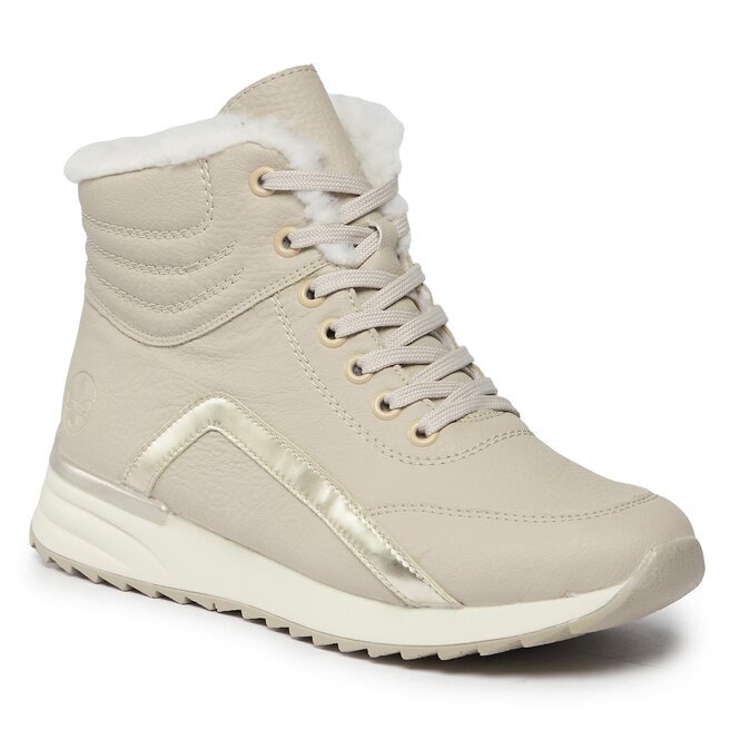 Rieker Sneakersy Rieker X8004-60 Beige