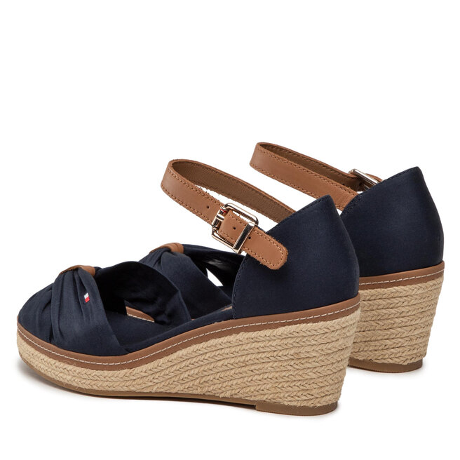 Tommy Hilfiger Espadrilky Tommy Hilfiger Elba 40D FW0FW00906 Midnight 403