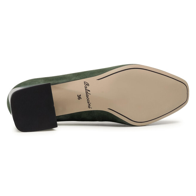 Baldaccini Pantofi Baldaccini 1539500 Zielony Zamsz Butelka