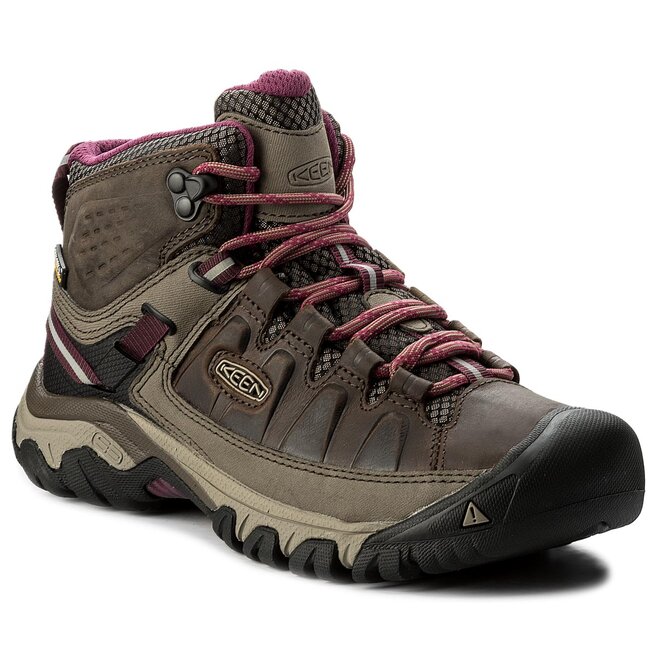 Keen Bakancs Keen Targhee III Mid Wp 1018178 Weiss/Boysenberry