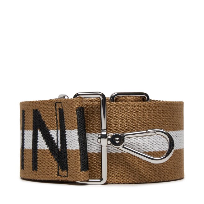 Wymienny pasek do torebki Coccinelle Q2A New Nastro Signature E3 Q2A 68 C5 02 Brązowy