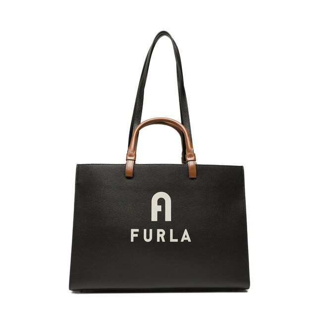 Geantă Furla Varsity Style WB00725-BX1230-E0500-1-057-20-CN-B Nero/Perla e clasice imagine noua gjx.ro