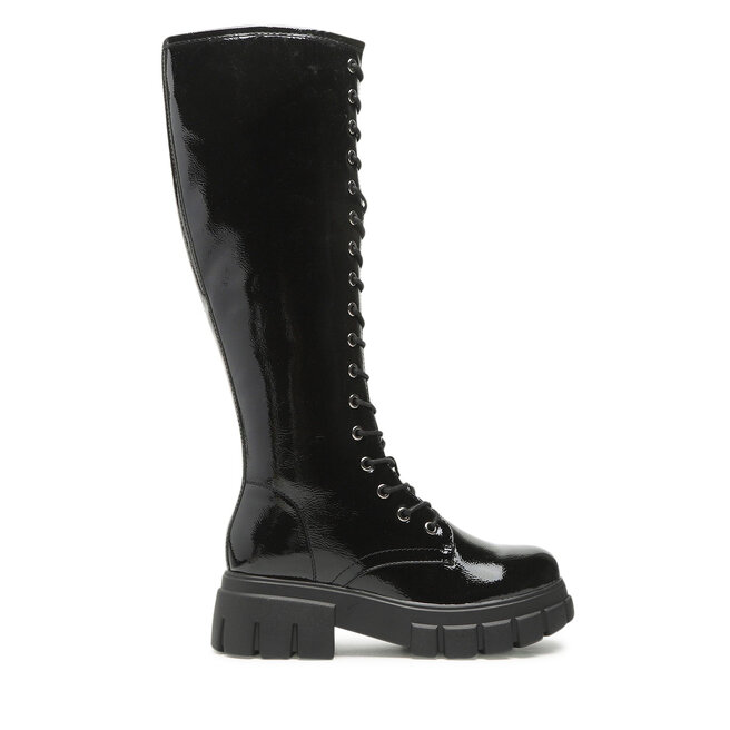 Kozaki DeeZee WS068-30 Czarny - kobiece