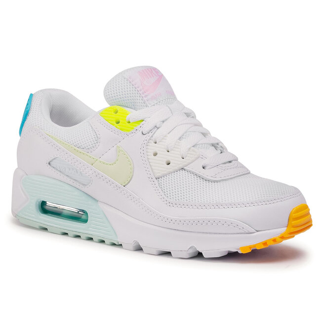 Air max 90 white sales aurora
