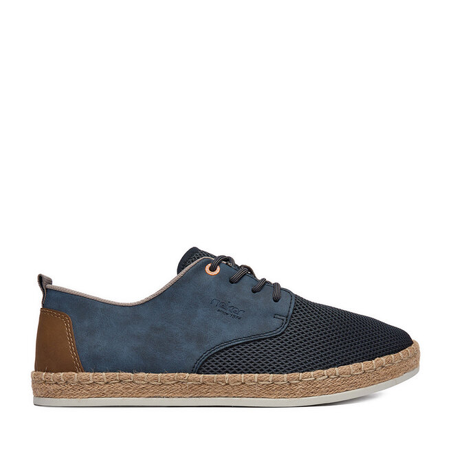 Espadryle Rieker CEO-B2648-14 Granatowy - męskie