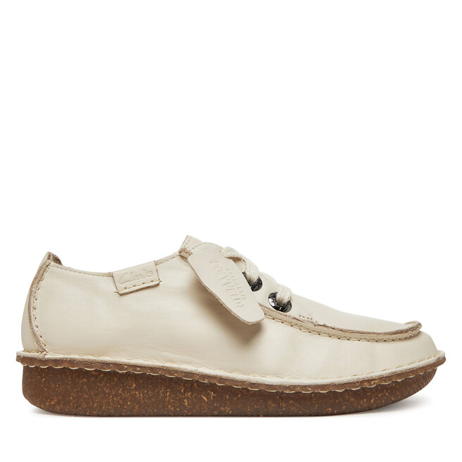Półbuty Clarks Funny Dream - Écru