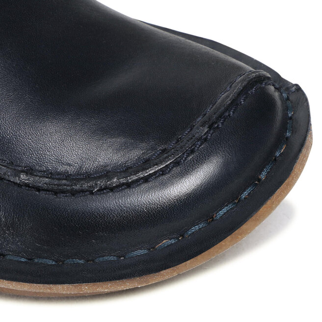 Clarks funny clearance dream navy leather
