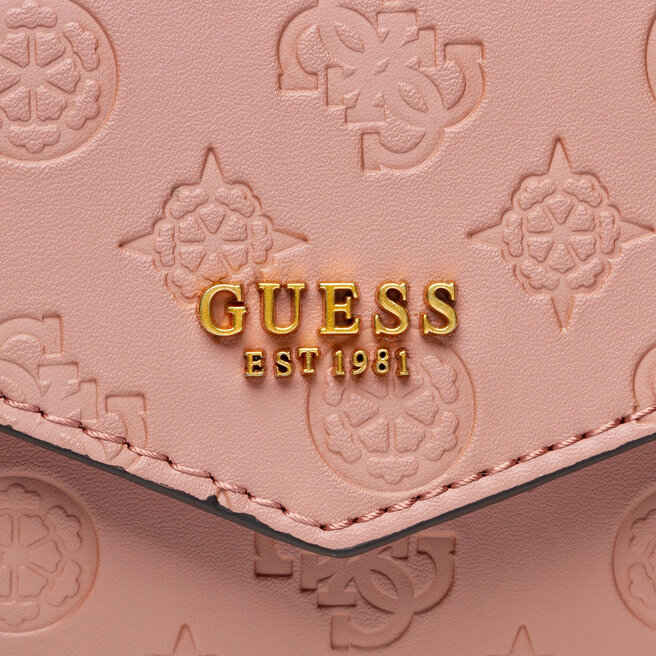 Guess Ročna torba Guess Zanelle Mini Crossbody Flap HWPA84 92780 BIL