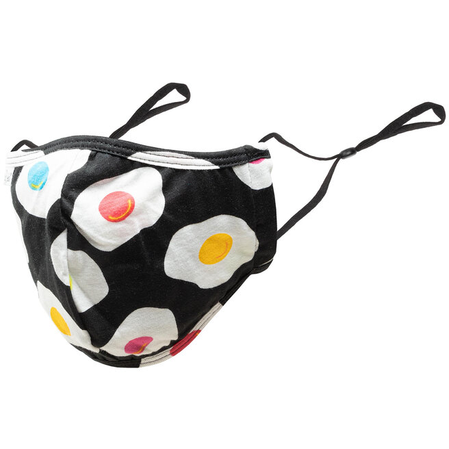 Happy Socks Текстилна маска Happy Socks EGS122-9300 Черен