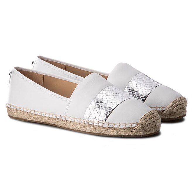 MICHAEL Michael Kors Espadrilles MICHAEL Michael Kors Ivy Slip On 40S7IVFP1L Opt/Silver