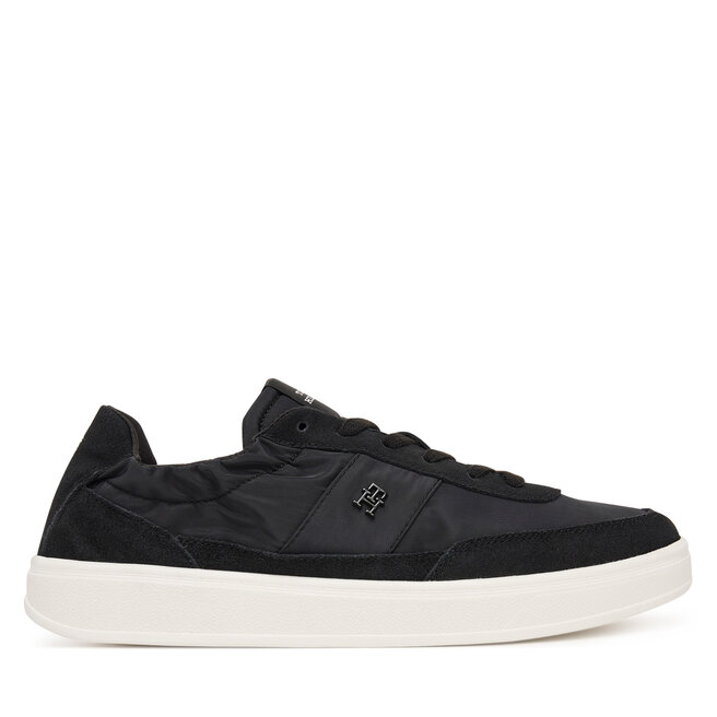 Sneakersy Tommy Hilfiger Th Heritage Nylon Sneaker FW0FW09405 Czarny - kobiece