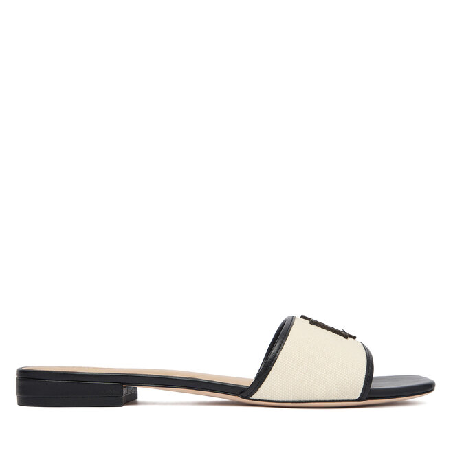 Klapki LAUREN RALPH LAUREN 802P04395004 Écru -