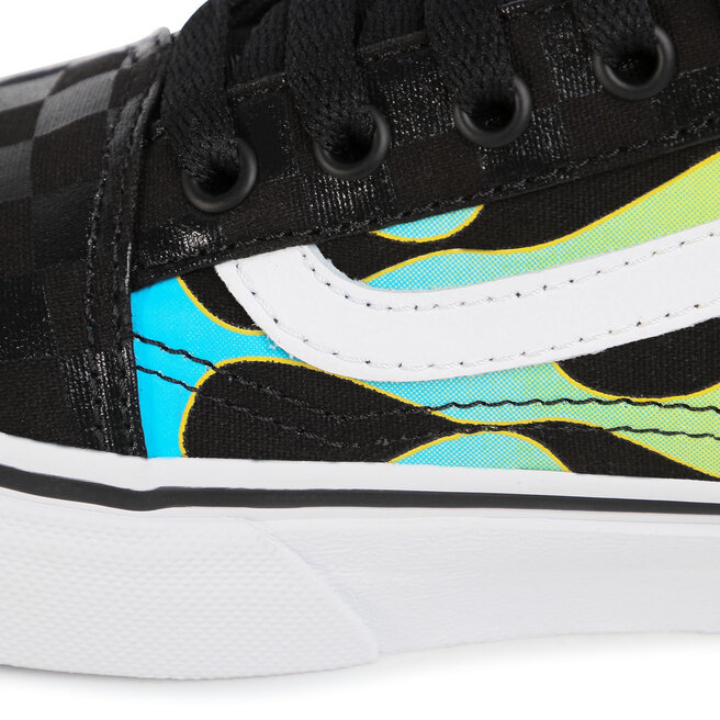 vans old skool glow flame