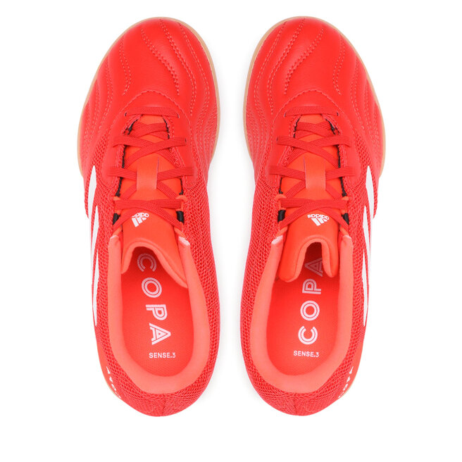 adidas Παπούτσια adidas Copa Sense.3 In Sala J FY6157 Red/Ftwwht/Solred