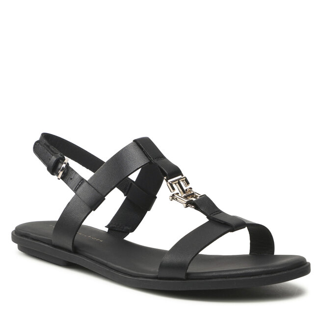 Sandale Tommy Hilfiger Th Flat Sandal FW0FW07068 Black BDS