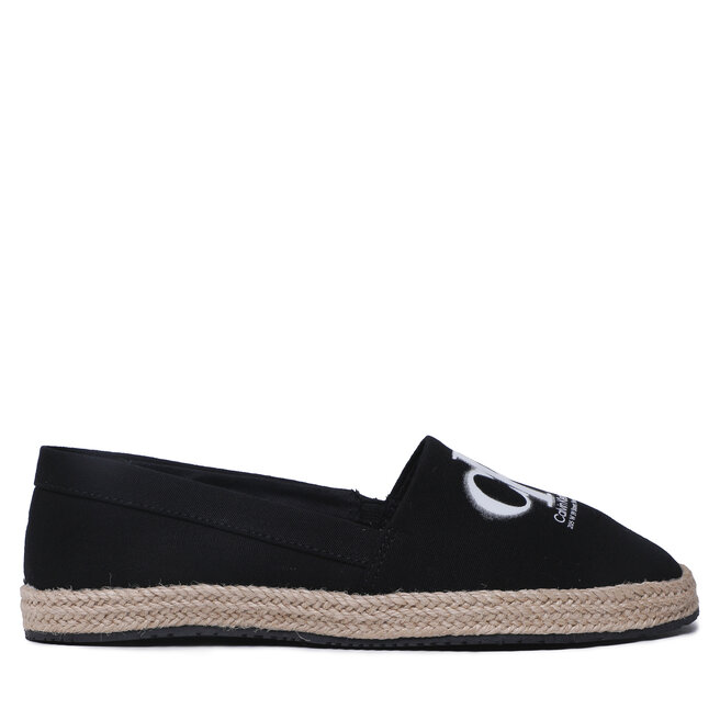 Espadryle Calvin Klein Jeans Espadrille Mono Seasonal Gr - Czarny