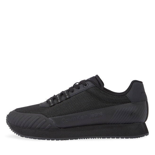 Calvin Klein Jeans Sportcipő Calvin Klein Jeans Retro Runner Laceup YM0YM00712 Triple Black BEH