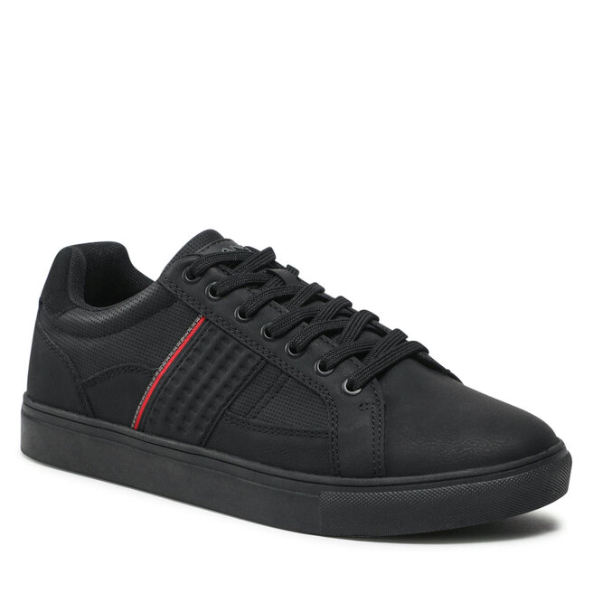 Sneakers Lanetti MP07-11690-01 Black Black imagine noua