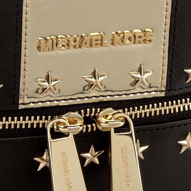 Michael Kors Hátizsák Michael Kors Rhea 30F7GEZB6Y Blk/Gold