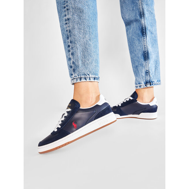Sneakersy Polo Ralph Lauren Polo Crt Pp 809834463003 Granatowy - męskie