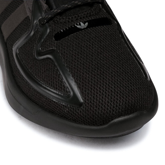 Chaussures adidas Zx 2K Flux J FW4198 Cblack/Cblack/Gresix •  Www.chaussures.fr