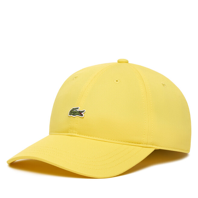 Czapka z daszkiem Lacoste RK0491 Żółty jasny -