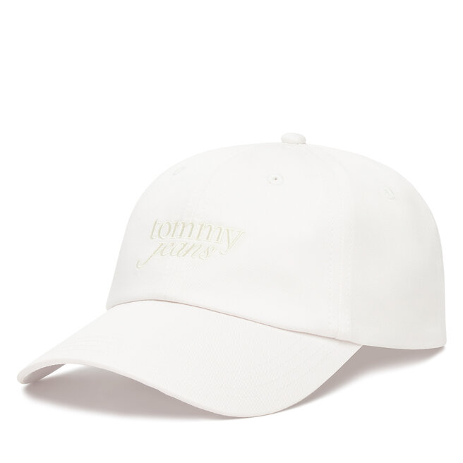 Czapka z daszkiem Tommy Hilfiger Script - Biały