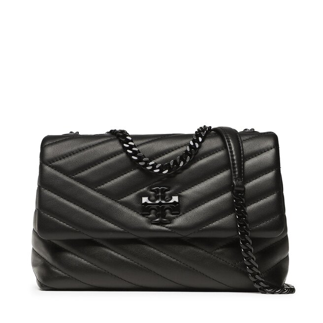 Torebka Tory Burch Kira Chevron Powder - Czarny