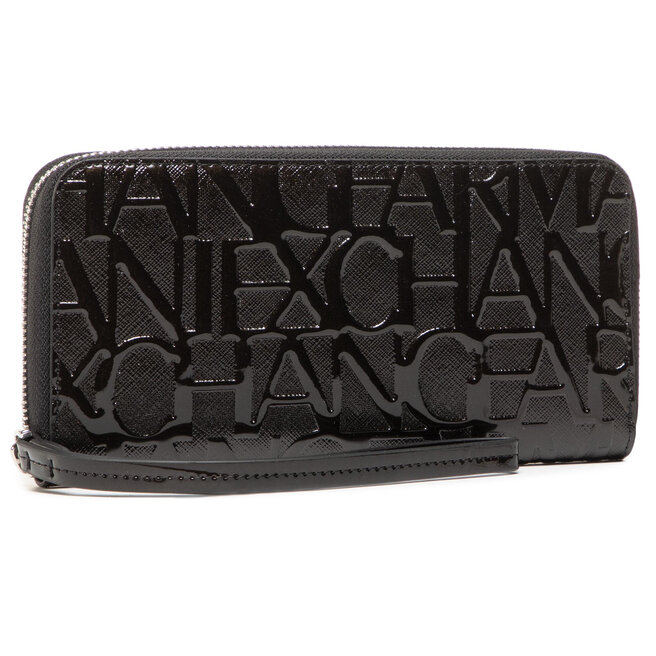 Duży Portfel Damski Armani Exchange 948451 CC794 - Czarny