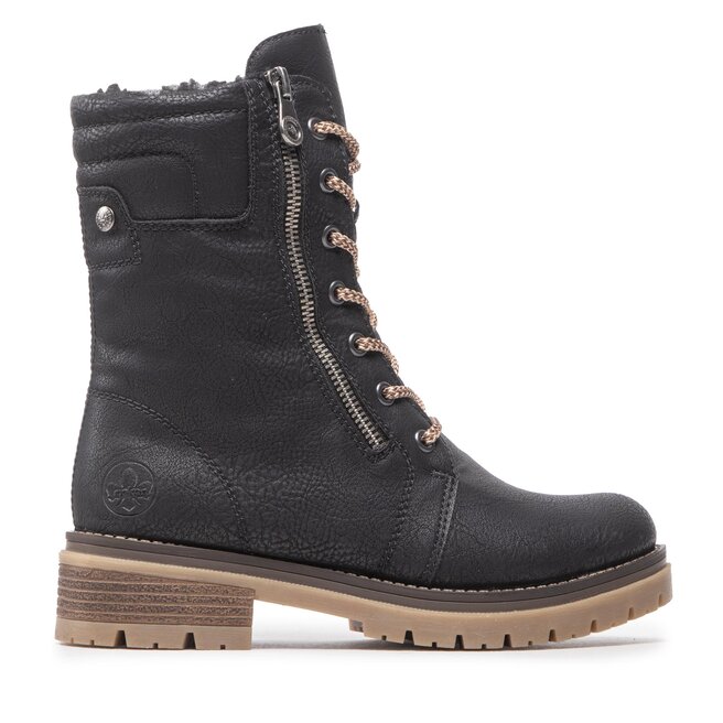 Rieker Туристически oбувки Rieker 70702-00 Schwarz