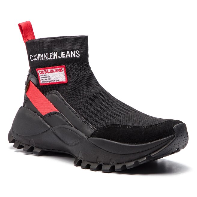 Laisvalaikio batai Calvin Klein Jeans Tysha R7812 Black/Tomato •  Www.eavalyne.lt